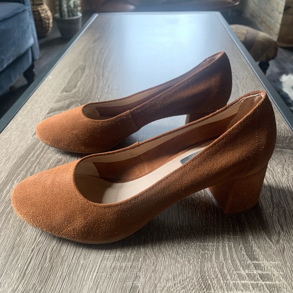 Lust for Life Rapport Suede Block Heels